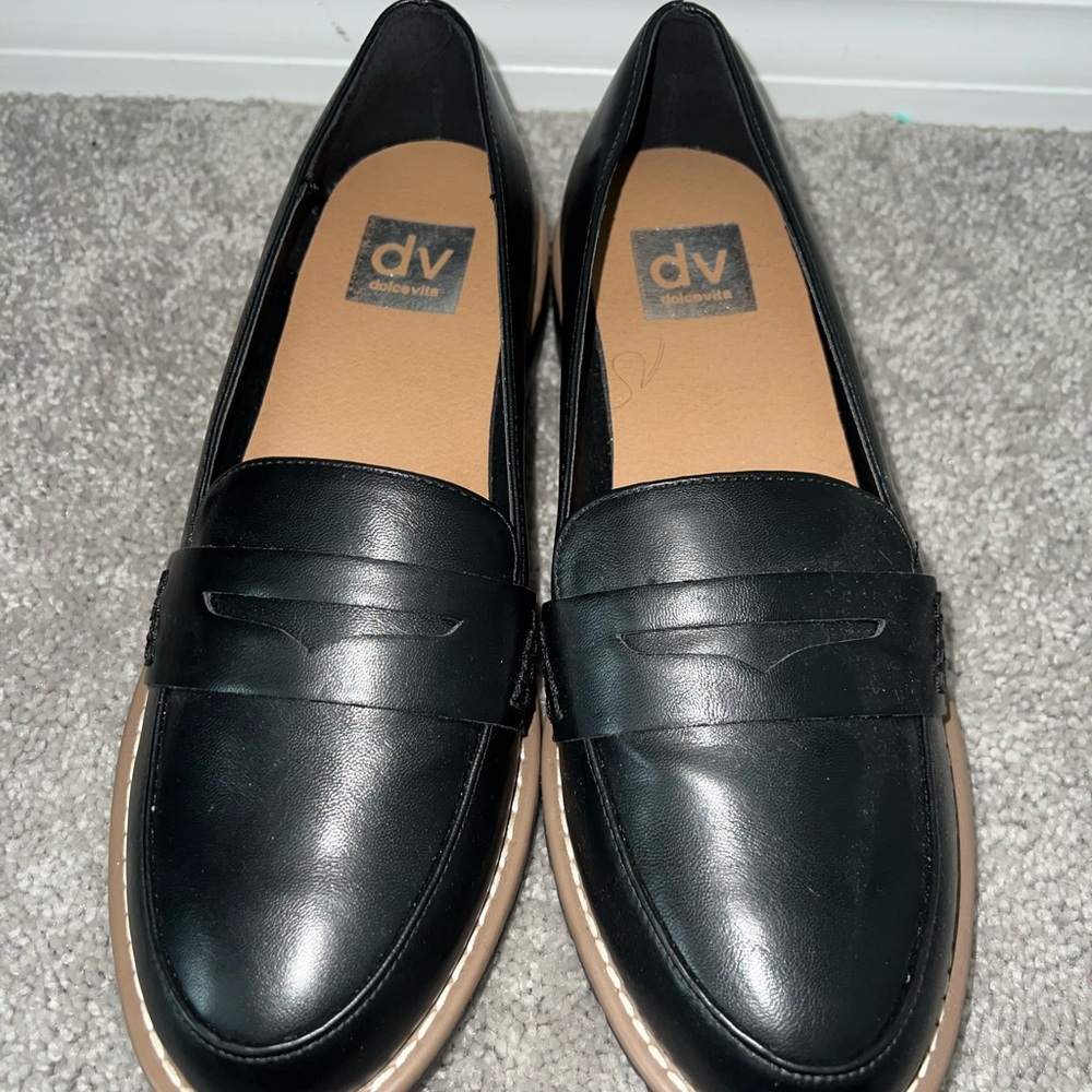 Catalina Black Loafers
